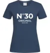Жіноча футболка №30 original since Темно-синій фото