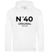 Чоловіча толстовка (худі) №40 original since Білий фото