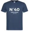Мужская футболка №40 original since Темно-синий фото