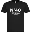 Мужская футболка №40 original since Черный фото