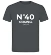 Мужская футболка №40 original since Графит фото