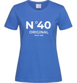 Женская футболка №40 original since