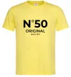 Чоловіча футболка №50 original since Лимонний фото