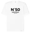 Футболка Оверсайз №50 original since Білий фото