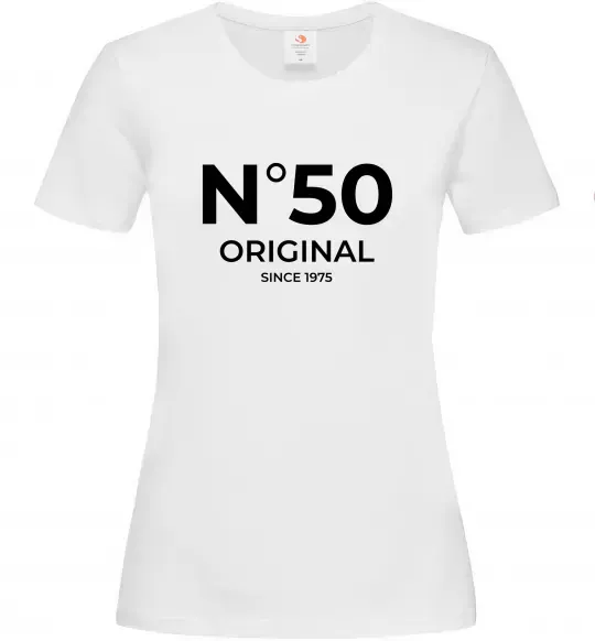 Жіноча футболка №50 original since Білий фото