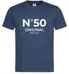 Чоловіча футболка №50 original since Темно-синій фото