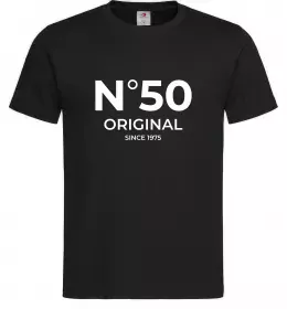 Мужская футболка №50 original since Черный фото
