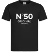 Чоловіча футболка №50 original since Чорний фото