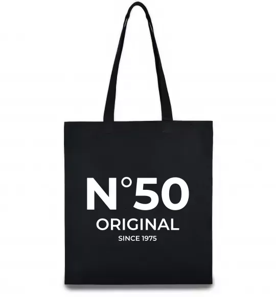 Эко-сумка №50 original since Черный фото