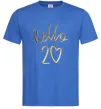 Чоловіча футболка Hello 20 Яскраво-синій фото