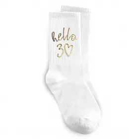 Носки Hello 30 Белый фото