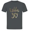 Мужская футболка Hello 30 Графит фото