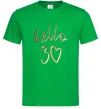 Мужская футболка Hello 30 Зеленый фото