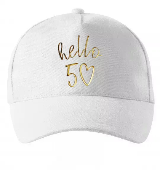 Кепка Hello 50 Белый фото