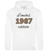 Мужская толстовка (худи) Limited edition 1987 leopard Белый фото