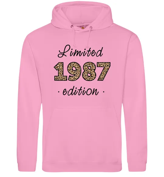 Жіноча толстовка (худі) Limited edition 1987 leopard Рожевий фото