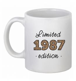 Чашка керамічна Limited edition 1987 leopard