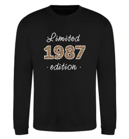Свитшот Limited edition 1987 leopard Черный фото