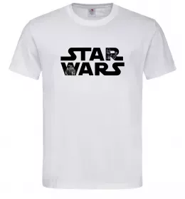 Мужская футболка Star Wars C3RO та R2D2 Белый фото