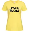 Женская футболка Star Wars C3RO та R2D2 Лимонный фото