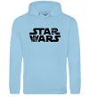 Мужская толстовка (худи) Star Wars C3RO та R2D2 Голубой фото