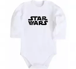 Детский боди Star Wars C3RO та R2D2 Белый фото