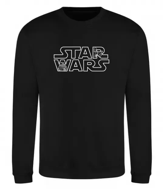 Свитшот Star Wars C3RO та R2D2 Черный фото