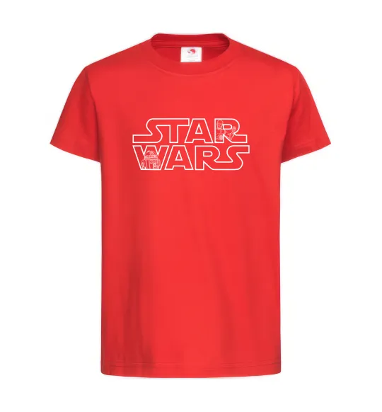Детская футболка Star Wars C3RO та R2D2 Красный фото