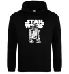 Женская толстовка (худи) R2D2 Star Wars Черный фото