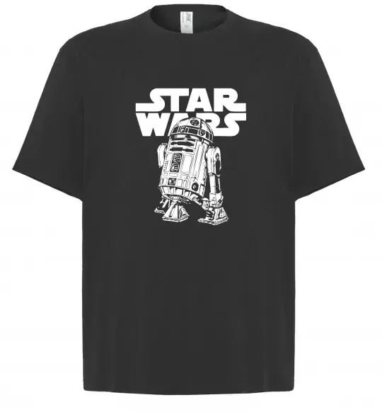 Футболка Оверсайз R2D2 Star Wars Чорний фото