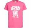 Дитяча футболка R2D2 Star Wars Яскраво-рожевий фото
