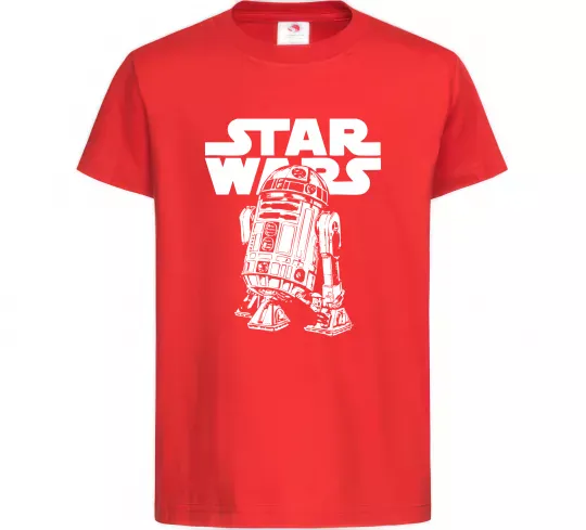 Дитяча футболка R2D2 Star Wars Червоний фото