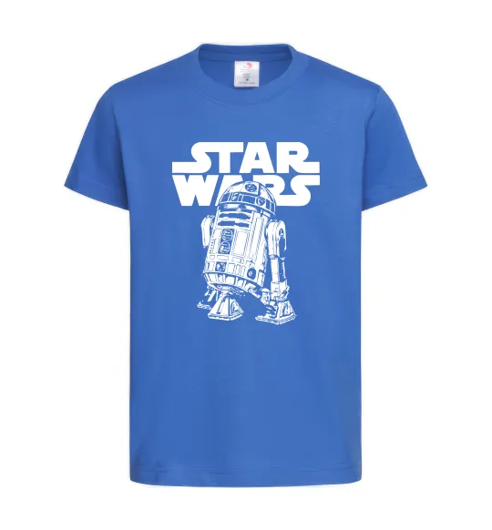 Детская футболка R2D2 Star Wars Ярко-синий фото
