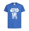 Детская футболка R2D2 Star Wars Ярко-синий фото