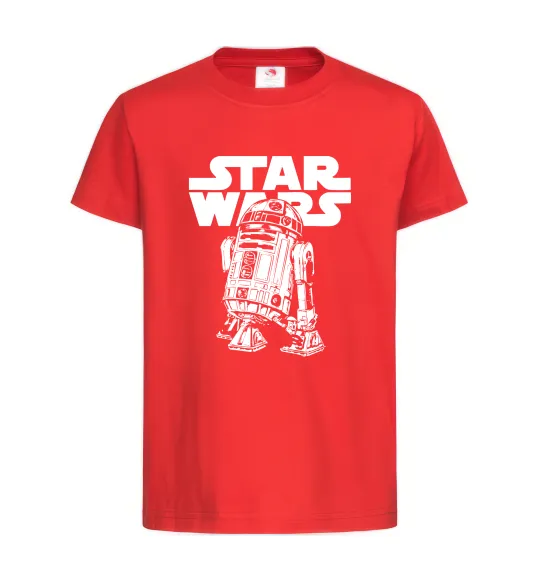Детская футболка R2D2 Star Wars Красный фото