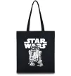 Еко-сумка R2D2 Star Wars Чорний Еко-сумка R2D2 Star Wars Чорний фото