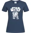 Жіноча футболка R2D2 Star Wars Темно-синій фото