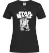 Жіноча футболка R2D2 Star Wars Чорний фото