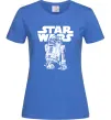 Жіноча футболка R2D2 Star Wars Яскраво-синій фото