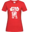 Жіноча футболка R2D2 Star Wars Червоний фото