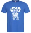 Чоловіча футболка R2D2 Star Wars Яскраво-синій фото