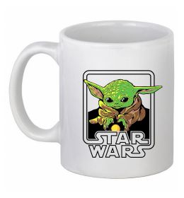 Чашка керамическая Baby Yoda Grogu