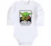 Детский боди Baby Yoda Grogu Белый фото