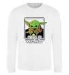 Світшот Baby Yoda Grogu Білий фото