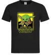 Мужская футболка Baby Yoda Grogu Черный фото