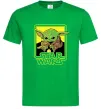 Мужская футболка Baby Yoda Grogu Зеленый фото