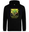 Женская толстовка (худи) Baby Yoda Grogu Черный фото