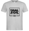 Мужская футболка Come to the Dark side we have beer Серый фото