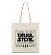 Эко-сумка Come to the Dark side we have beer Бежевый фото