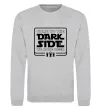 Світшот Come to the Dark side we have beer Сірий меланж фото